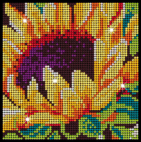 Diamond Art - Solsikke
