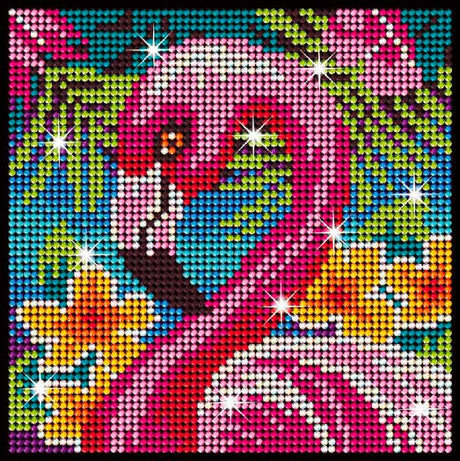 Diamond Art - Flamingo