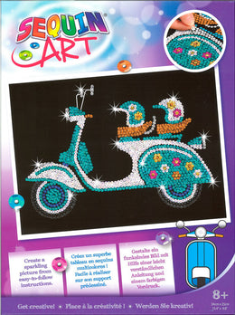Sequin Art Scooter