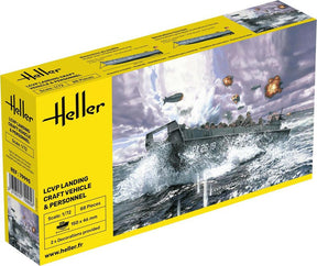 Heller LCVP normandy landgangsfartøj 1:72
