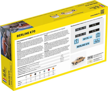 Heller Berline K70 modelbil - 1:43