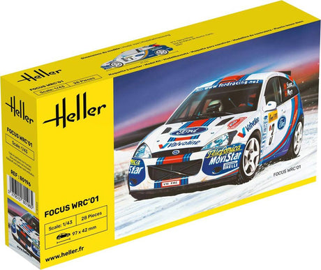 Heller Ford Focus WRC 01 modelbil start kit - 1:43