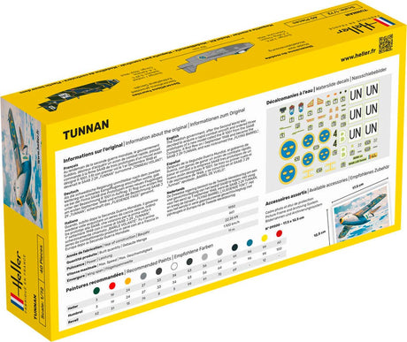 Heller Saab tunnan modelfly - 1:72