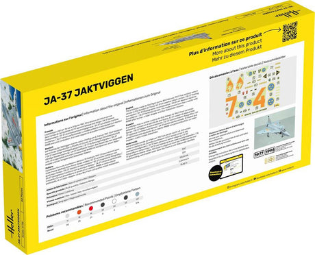 Heller Ja-37 Jaktviggen modelfly - 1:72