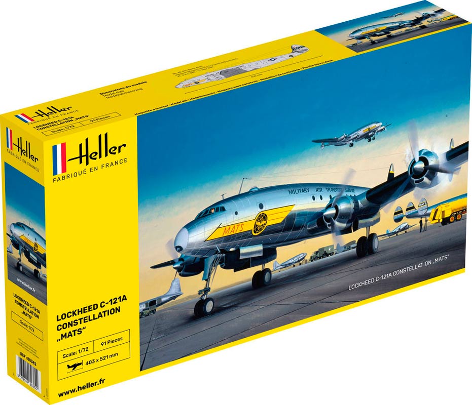 Heller Lockheed C-121A Constellation MATS - 1:72