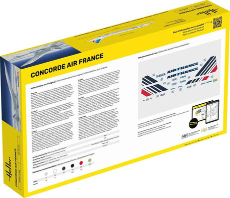 Heller Concorde Air France start kit - 1:125