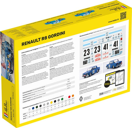 Heller Renault R8 Gordini modelbil - 1:24