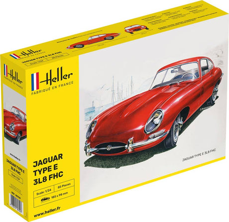 Jaguar Type E 3L8 FHC modelbil - 1:24