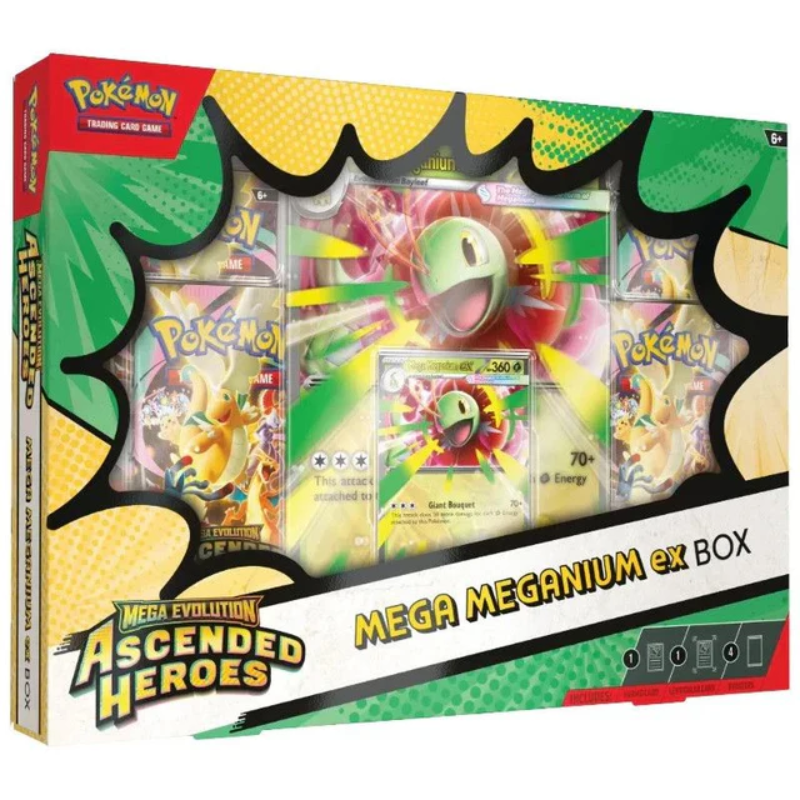 Pokemon Mega Meganium ex box Ascended Heroes
