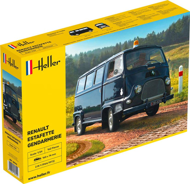 Heller renault Estafette gendarmerie - 1:24