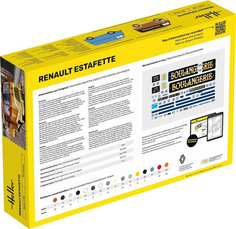 Heller Renault Estafette 1950 start kit - 1:24
