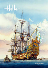 Heller Soleil Royal modelskib - 1:100 startsæt