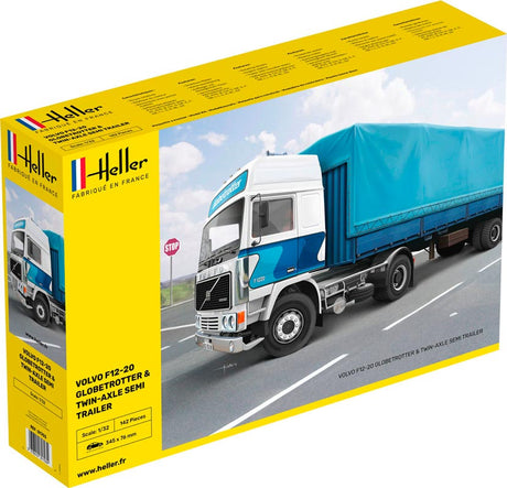 Volvo F12 globetrotter med twin-axle trailer