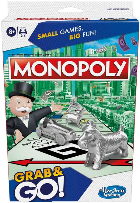 Monopoly Grab & Go rejseudgave