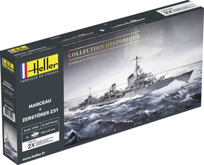 Heller Marceau & Destroyer Z31 twinset - 1:400