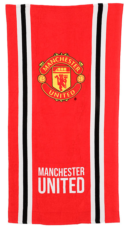 Manchester United badehåndklæde 70 x 140 cm.