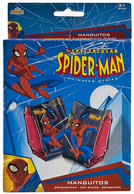 Badevinger med Spiderman 25 cm.