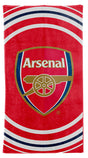 Arsenal badehåndklæde 70 x 140 cm.