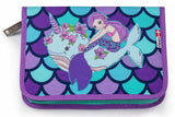 JEVA penalhus med indhold - Rainbow Mermaid ONEZIP