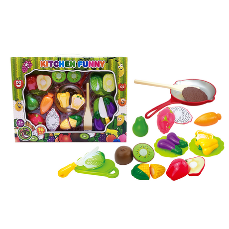 Legemad i plastik – 16 dele
