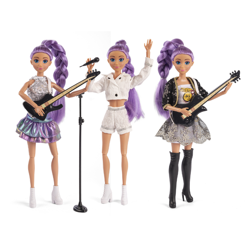 J-Rock Judith m Guitar / mikrofon – 29 cm