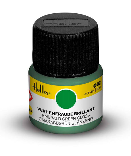 Heller maling 002 - Emerald Green - Gloss