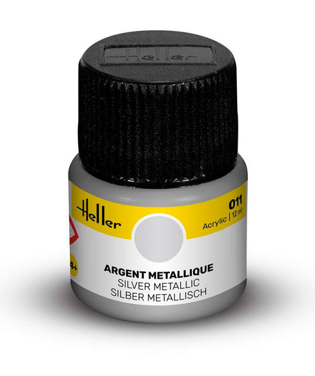 Heller maling 011 - Silver metallic