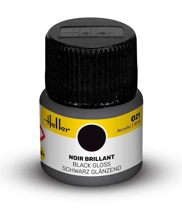 Heller maling 021 - Black gloss