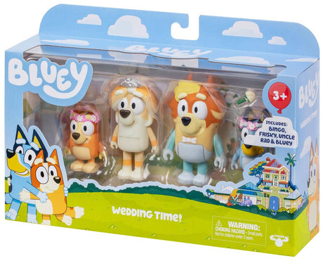 Bluey Bryllup figursæt