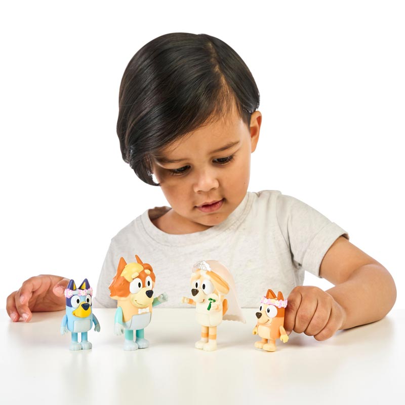 Bluey Bryllup figursæt