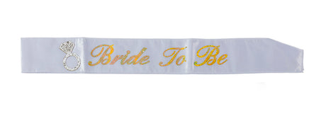 Bride To Be skærf (sash)