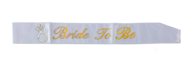 Bride To Be skærf (sash)