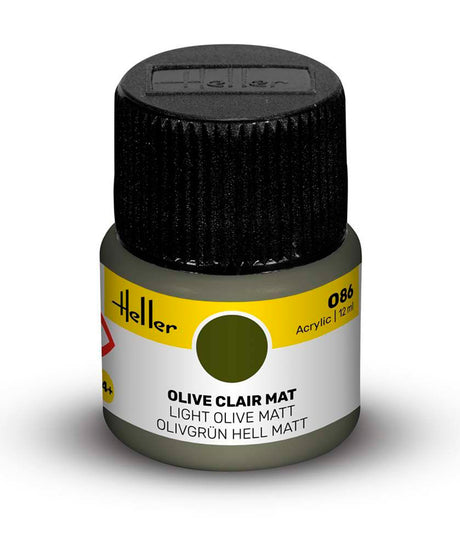 Heller maling 086 - Light olive matt