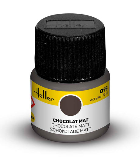 Heller maling 098 - Chocolate matt