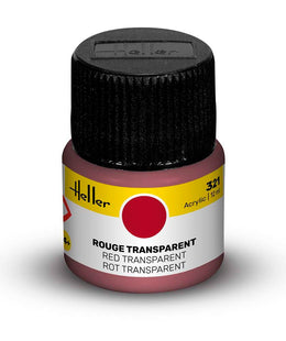 Heller maling 321 - Red transparent