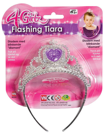 4-Girlz Diadem med lys