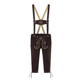 Oktoberfest Lederhosen - Brun