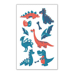 Børne Tattoos - Dinoosaurs