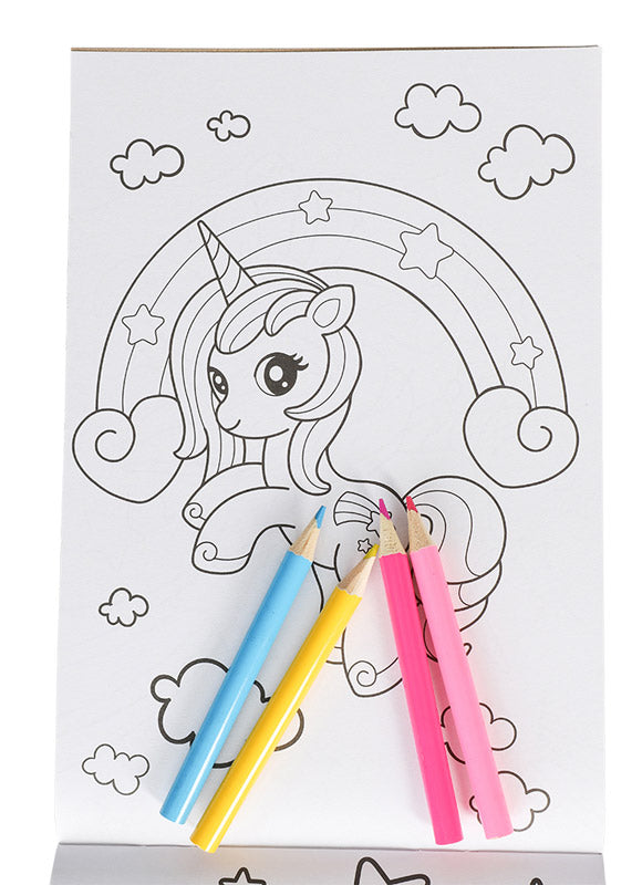 Unicorns Colouring Set – Malebøger med farver