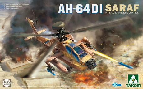 Takom AH-64DI SARAF Attack Helicopter - 1:35