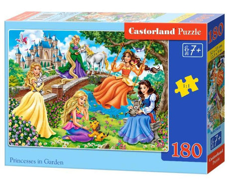 Castorland puslespil - prinsesser i haven - 180 brikker