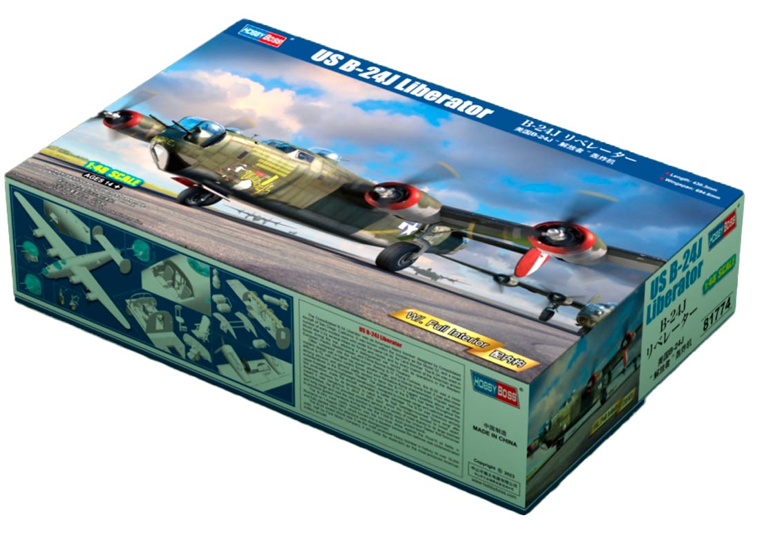 Hobby Boss US B-24J Liberator - 1:48