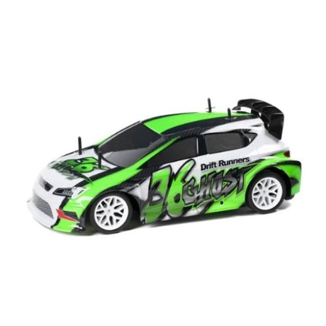 TEC-TOY Ghost R/C 1:10 (20 km/t) 2,4GHz 7,2V 300mAh, Ni-MH, Grøn