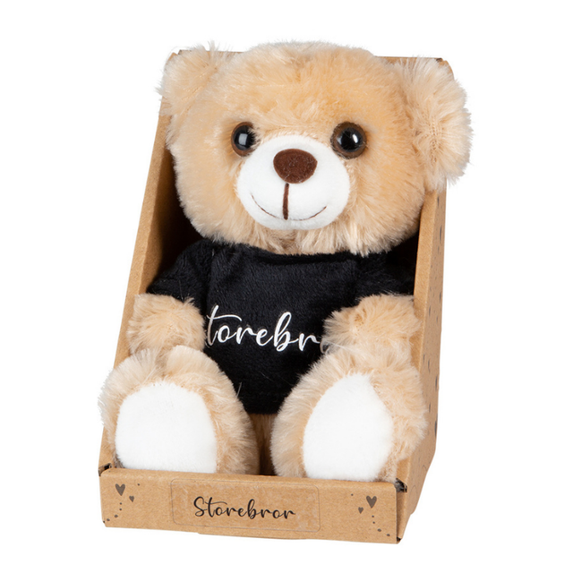 T-Bear Storebror – Blød Bamse ca. 20 cm