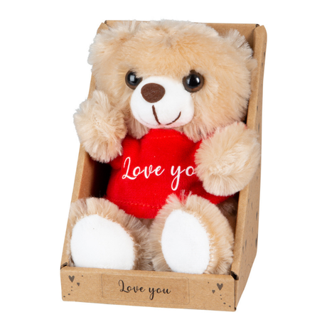 T-Bear Love you – Blød Bamse ca. 20 cm
