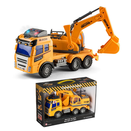 Construction Brandbil med lyd og lys
