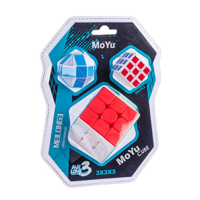 MoYu MeiLong 3x3 Cube Sæt – 3 modeller