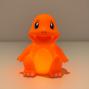 Charmander Natlampe – Blød LED Børnelampe