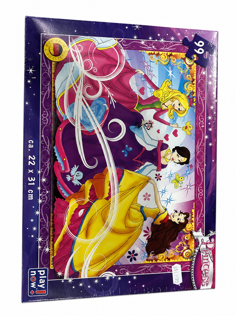 Play Now Princess Puslespil - 99 Brikker - 22 x 31 cm