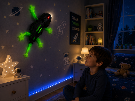 Gecko RC vægklatrende robotgekko